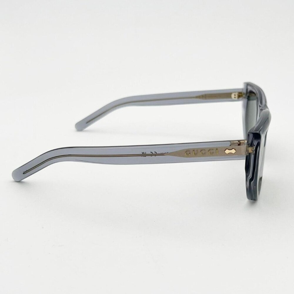 NWT Gucci GG1520S-004 Grey Cat Eye 53mm Sunglasses - Picture 6 of 9